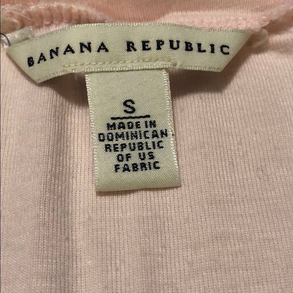 Banana Republic Baby Pink Tee - Picture 2 of 6